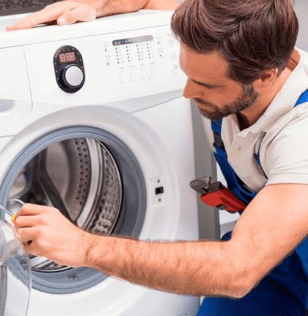 Stacked laundry wahing machine repair